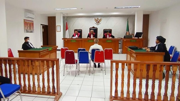 Sidang putusan Giovanni Bintang Rahardjo